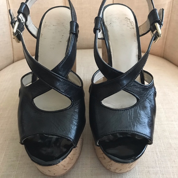 Nine West Cork Wedge - Picture 2 of 5